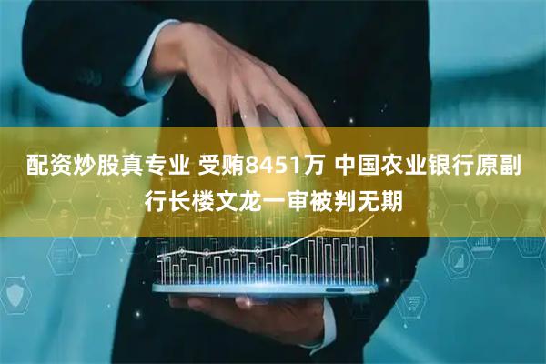 配资炒股真专业 受贿8451万 中国农业银行原副行长楼文龙一审被判无期